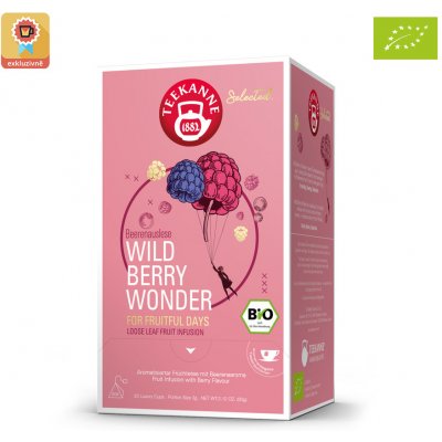 Teekanne BIO Selected. Wild Berry Wonder Luxury Cup 20 x 3 g