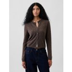 GAP Crop kardigan CashSoft Hnědá – Hledejceny.cz