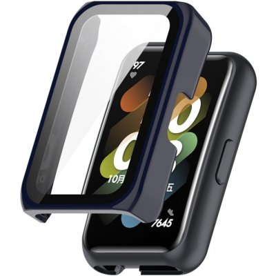 VSECHNONAMOBIL Plastový kryt s ochranným sklem pro Huawei Watch Fit mini modrý 49105 – Zboží Živě