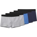 esmara Chlapecké boxerky 5 kusů modrá/šedá – Zboží Dáma