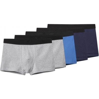 esmara Chlapecké boxerky 5 kusů modrá/šedá – Zboží Dáma