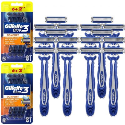 Gillette Blue3 Comfort 12 ks – Hledejceny.cz