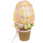 Clayre & Eef Romantické vajíčko v květináčku - Ø 17*33 cm – Hledejceny.cz