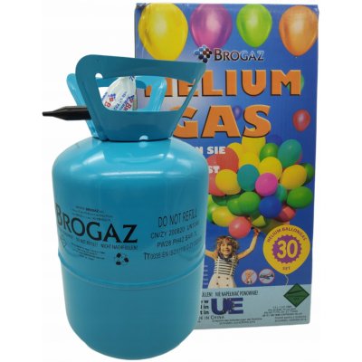 Helium do balónků 50 balónků – Zboží Dáma