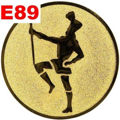 Emblém E89 MAŽORETKA umístění na sportovní pohár nebo medaili 25 mm – Hledejceny.cz