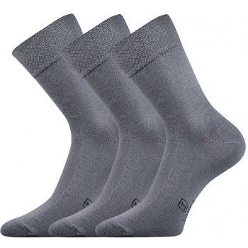 Lonka ponožky Dasilver 3 páry světle šedá
