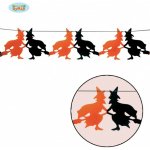 Girlanda čarodějnice 23 x 300cm – Zboží Dáma