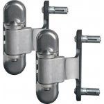 LOCINOX 3DM A2 - nerezové panty k přišroubování na ocelový sloupek, pro brány a branky – Zboží Mobilmania