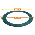 Aga kryt pružin na trampolínu 460 cm tmavě zelená – Zboží Dáma