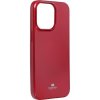 Pouzdro a kryt na mobilní telefon Apple Pouzdro Mercury iPhone 13 Pro Jelly Red