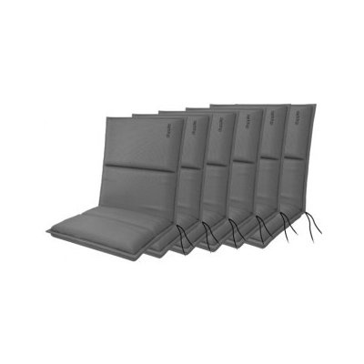 Doppler CITY 4419 tmavě šedá 100 x 48 x 6 cm 6 ks – Zboží Dáma