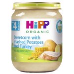 HiPP Bio Bramborové pyré s kukuřicí a krůtím masem 125 g – Zboží Dáma