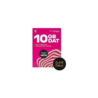 605 166 377 T-Mobile SIM karta, Zlaté číslo – Hledejceny.cz