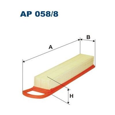 Vzduchový filtr FILTRON AP 058/8 – Zboží Mobilmania