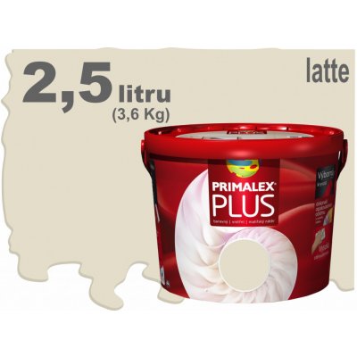 Primalex Plus 2,5 l - latte – Zboží Mobilmania