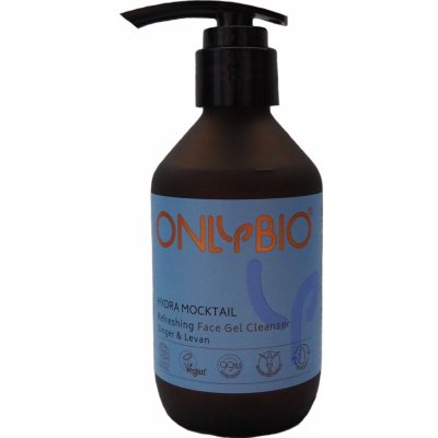 OnlyBio Hydra Mocktail pleťový čisticí gel se zázvorem a levany 250 ml