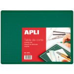 APLI řezací podložka oboustranná 300 x 200 mm PVC zelená – Zboží Dáma