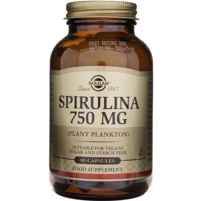 Solgar Spirulina 80 kapslí – Hledejceny.cz