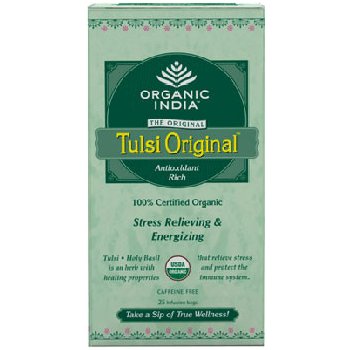 Organic TULSI Originál čaj India 25 sáčků