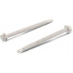 INOX DIN 7504 K šroub samovrtný se 6-hr hlavou, nerez A4 Varianta: DIN 7504 K šroub samovrtný se 6-hr hlavou, nerez A4 6,3X90 – Zboží Mobilmania