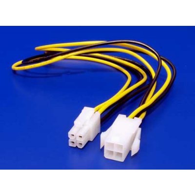 PremiumCord kabel napájecí prodluž. P4(4piny) 34cm, KN-17 – Zbozi.Blesk.cz