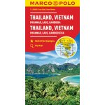 Kontinentalkarte Thailand Vietnam Laos Kambodscha 1:2 000 000 – Hledejceny.cz