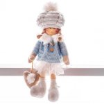 MagicHome Vánoční dekorace dětská modrá 22 cm – Hledejceny.cz