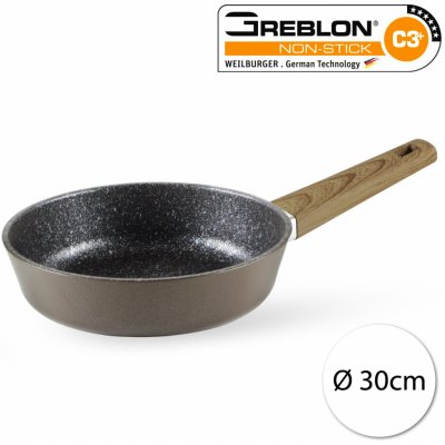 HomeDelux CHAMPION HD12193 Keramická pánev GREBLON C3, 30 cm, šedá od 913  Kč - Heureka.cz