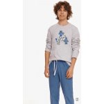 Taro chlapecké pyžamo Jacob šedá melír – Sleviste.cz