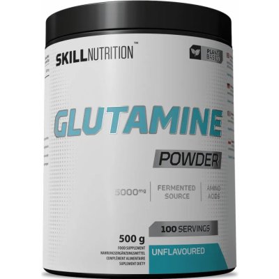 Skill Nutrition Glutamine Powder 500 g – Hledejceny.cz