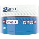 MyMedia DVD-R 4,7GB 16x, shrink, 50ks (69200) – Zboží Živě