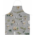 Darré Kuchyňská zástěra Kouzlo Vánoc šedá – Zboží Dáma