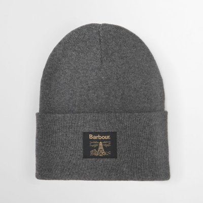 Jemnější pletená čepice Barbour Harton Beanie Charcoal – Hledejceny.cz