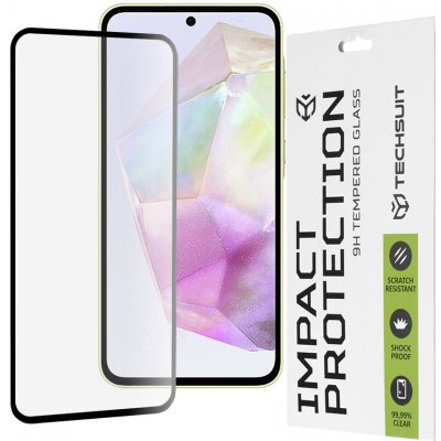 Techsuit 111D celoplošné sklo Samsung A35 5G A55 5G M35 M56 Black 146730 – Zboží Živě