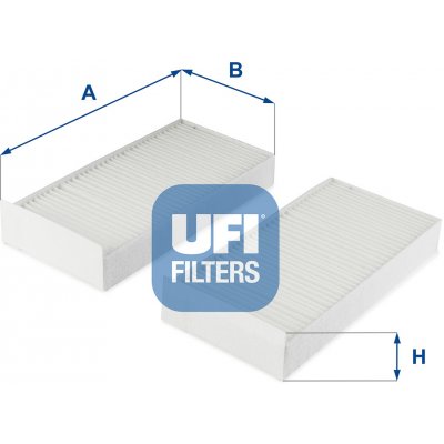 Filtr, vzduch v interiéru UFI 53.332.00 – Hledejceny.cz
