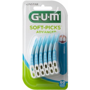 GUM Soft Picks Advanced Small mezizubní kartáčky 60 ks