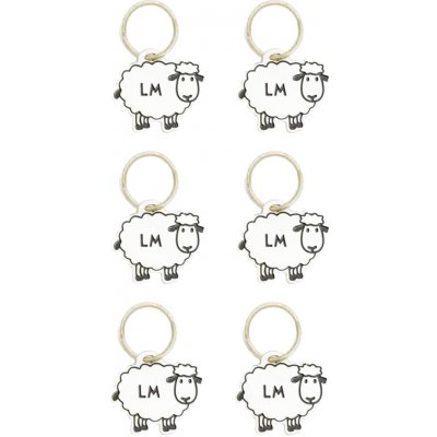 Označovače na pletení Lantern Moon Meadow 6 ks – Sleviste.cz