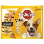 Pedigree Adult ve šťávě hovězí krůtí 4 x 100 g – Hledejceny.cz