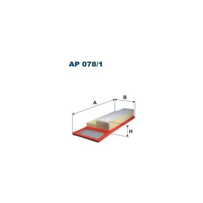 Vzduchový filtr FILTRON AP 078/1 – Hledejceny.cz