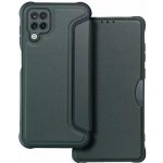 Coolcase Carbon Samsung Galaxy A12 / M12 tmavě zelené – Zboží Mobilmania