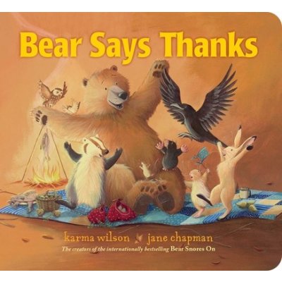 Bear Says Thanks Wilson KarmaBoard Books – Zboží Mobilmania