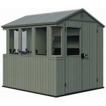 Keter 2v1 POTTING SHED 6x8 green 190x244cm – Zboží Dáma