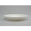 Talíř Plastový hluboký opakovaně použitelný talíř TVAR 23x3,5cm
