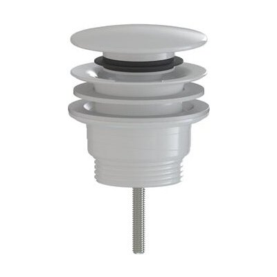 Výpust k umyvadlu click clack SAT bílá lesklá plast SATAUCCHB – Hledejceny.cz