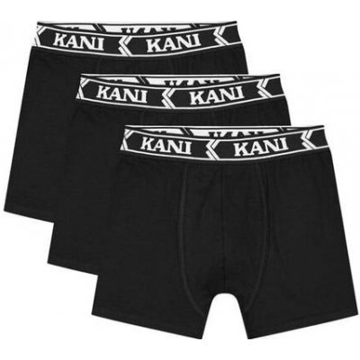 Karl Kani KK Retro Tape 3-Pack Boxer Briefs black – Zboží Mobilmania