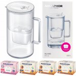 Aquaphor Glass bílá + filtry Maxfor mg a Maxfor H 4 ks – Hledejceny.cz