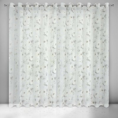 EUROFIRANY ZÁCLONA NA KROUŽCÍCH BESSY2 350X250 CM VÍCEBAREVNÁ – Hledejceny.cz