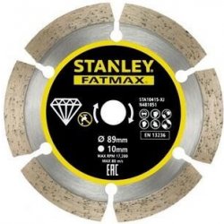 Stanley Diamantový segmentový rozbrušovací kotouč 89 x 10 mm ST-STA10415-XJ