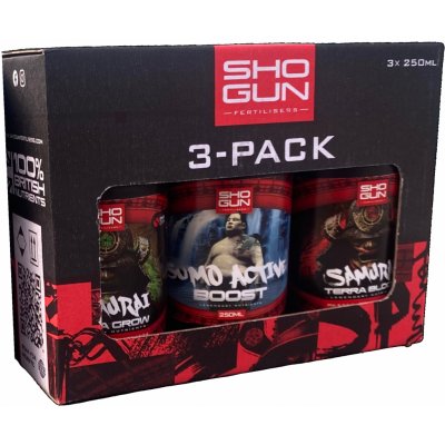 Shogun Terra Starter 3-Pack 750 ml – Zbozi.Blesk.cz