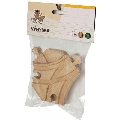 Babu vláčky Kolej rozdvojka 9,5cm, 2ks – Sleviste.cz